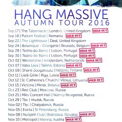 Hang Massive_Autumn TOUR 2016!!