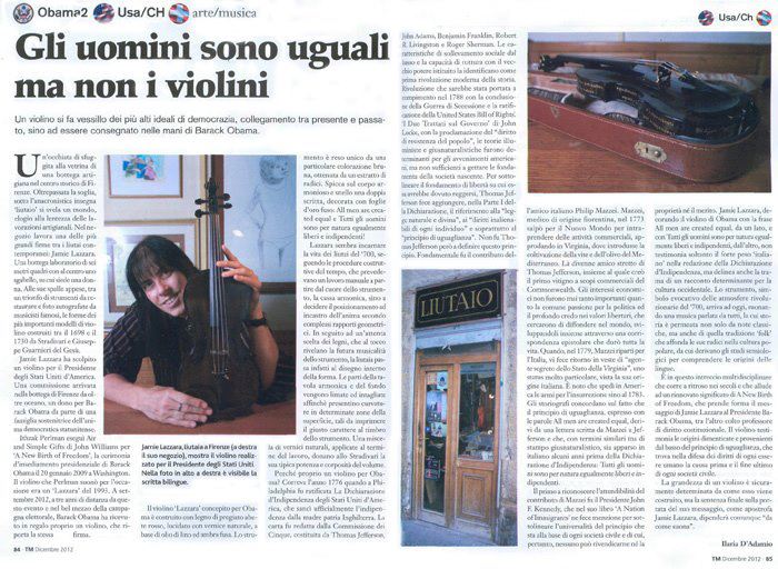 TM VIOLINO OBAMA
